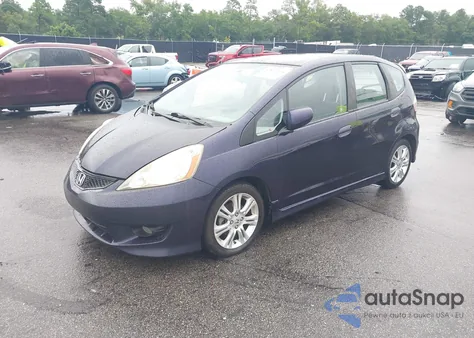 2009 Honda Fit Sport z USA, uszkodzony, nr VIN JHMGE88439S020796
